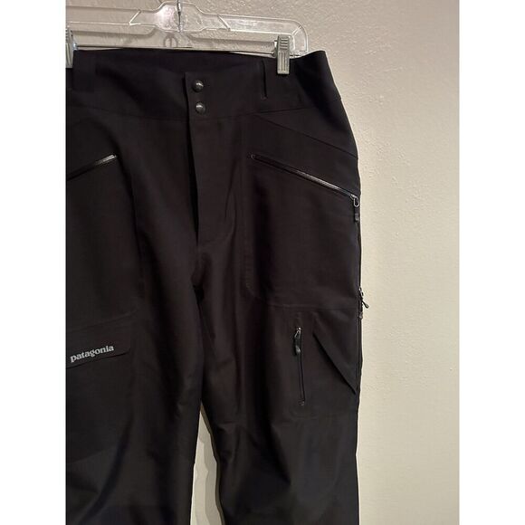 Patagonia Men’s Powder Bowl Gore-Tex Ski Snowboard Pants XL Black H2NO - Picture 3 of 8